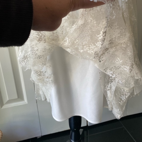 Betsy & Adam by Linda Bernell Lace Dress - Picture 3 of 8